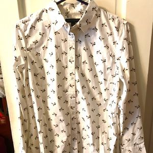 Banana Republic Riley Shirt with Flower Print